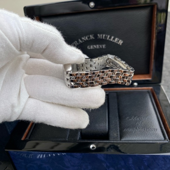 Athletic Franck Muller Curvex 2252 QZ Ladies Stainless Steel Quartz 22MM Watch - Picture 5 of 11